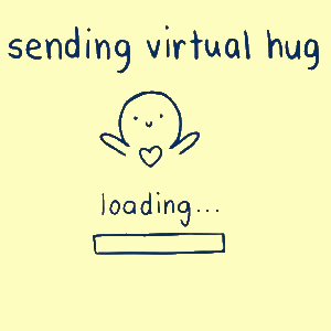 Sending Virtual Hug Sent-wbu638