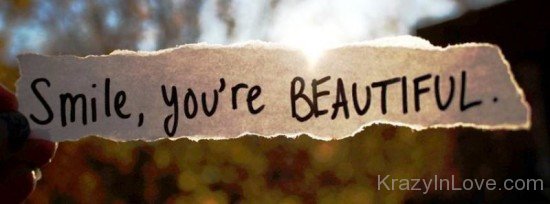 Smile,You're Beautiful-rew215