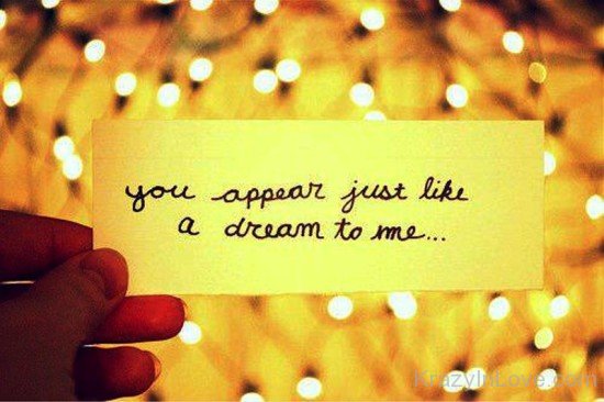 You Appear Just Like A Dream To Me-qaz337