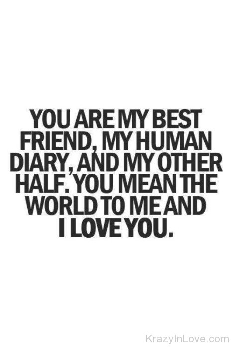 You Are My Best Friend,My Human Diary-tvc325