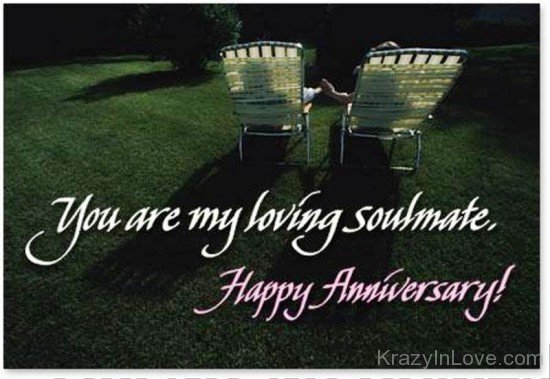 You Are My Loving Soulmate,Happy Anniversary-tvc326