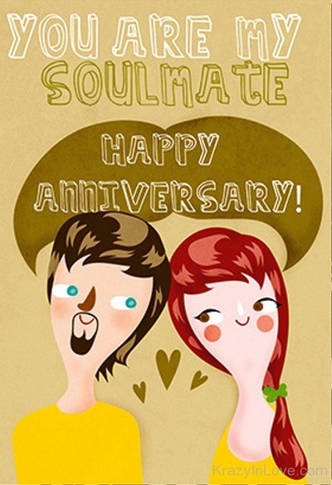 You Are My Soulmate Happy Anniversary-tvc330