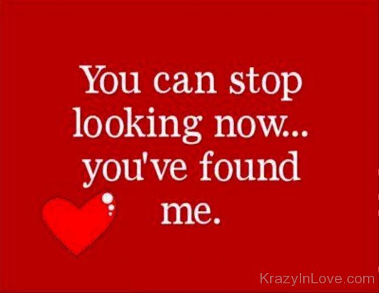 You Can Stop Looking Now-rwz121