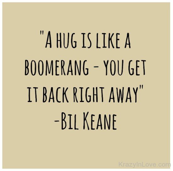 A Hug Is Like A Boomerang-ybz206