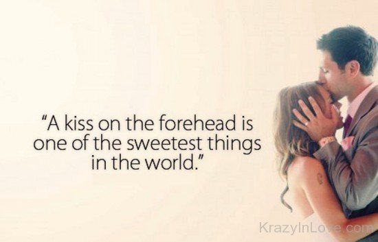 A Kiss On The Forehead-uxz101