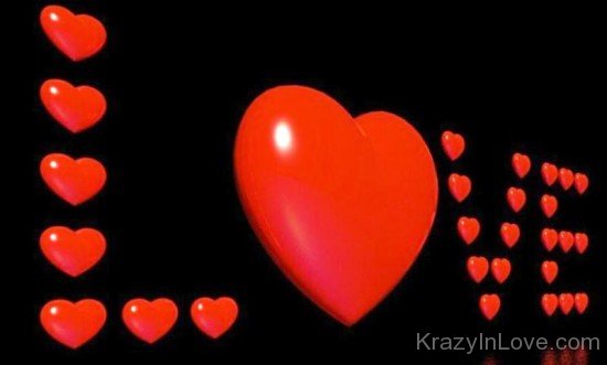 Amaziibg Love Heart Picture-tvw203