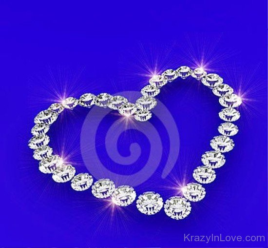 Art Image Of Diamond Heart-tvw208