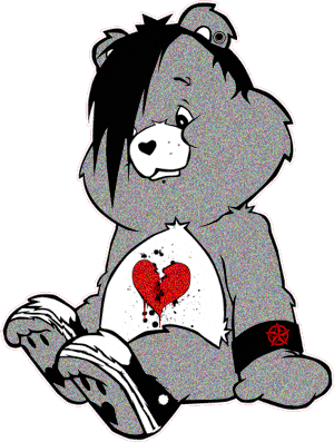 Bear With Broken Heart-put603