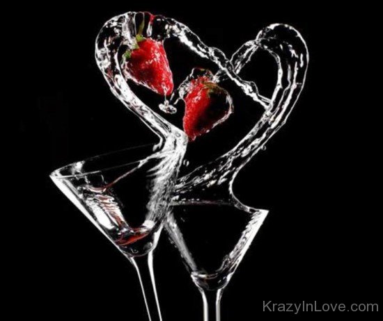 Beautiful Heart Glasses-tvw213