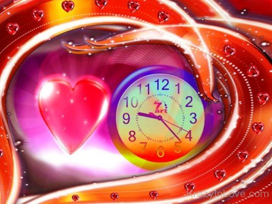 Beautiful Love Clock-tvw217