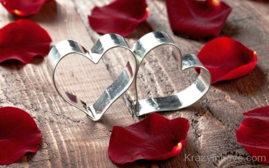 Beautiful Silver Love Hearts-tvw226