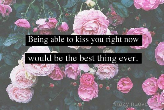 Being Able To Kiss You Right Now-uxz105