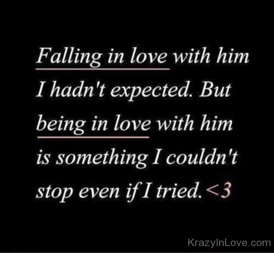 Falling In Love With Him-ikm218