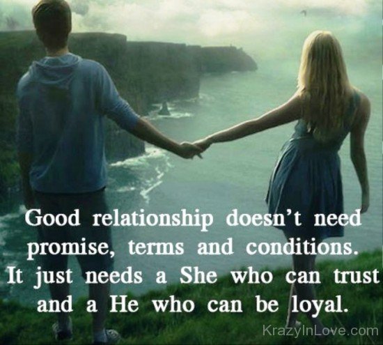 Good Relationship Does Not Need Promise-ukl816