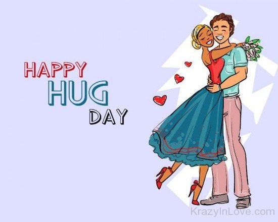 Happy Hug Day Couple Image-qaz9812