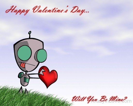 Happy Valentine's Day Will You Be Mine-thn614