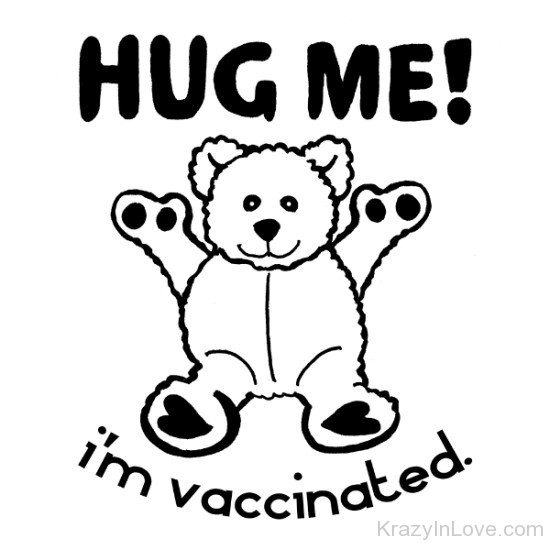 Hug Me I'm Vaccinated-ybz223