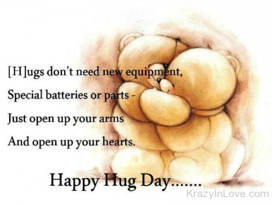 Hugs Don't Need New Equipment-qaz9823