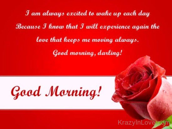 I Am Always Excited To Wake Up Each Day-rwq128