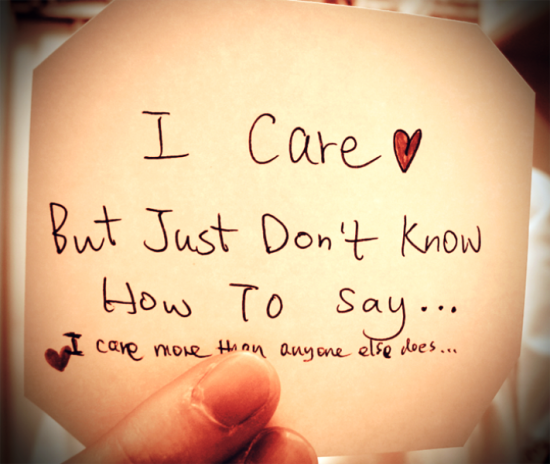 I Care But Just Don't Know How To Say-plm310