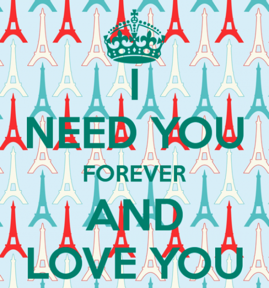 I Need You Forever And Love You-uyt527