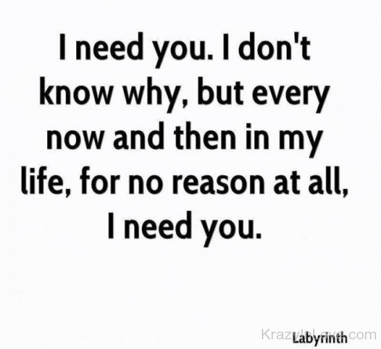 I Need You I Don't Know Why-uyt531