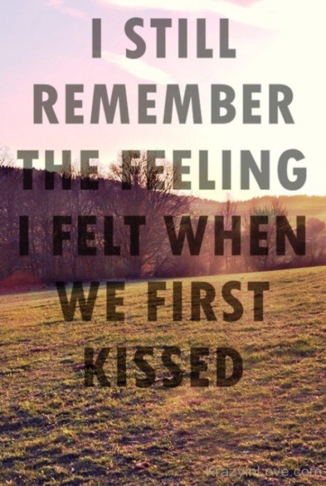 I Still Remember When We First Kissed-uxz116