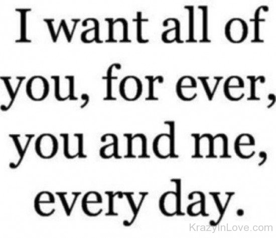 I Want All Of You,Forever-tmy7031