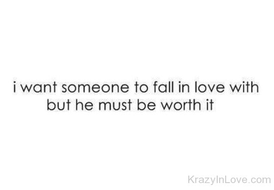 I Want Someone To Fall In Love-ikm230