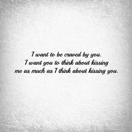 I Want To Be Craved By You-tmy7035