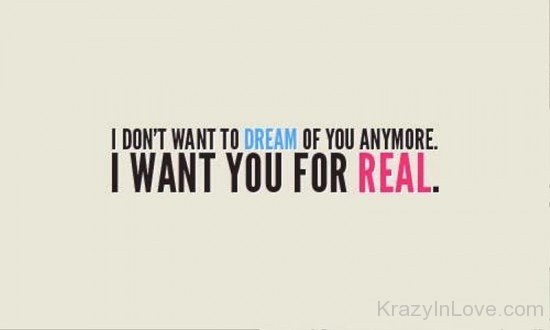 I Want You For Real-tmy7051