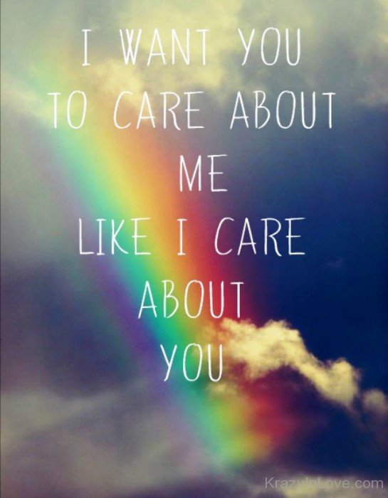 I Want You To Care About Me-plm322