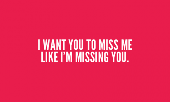 I Want You To Miss Me-tmy7076