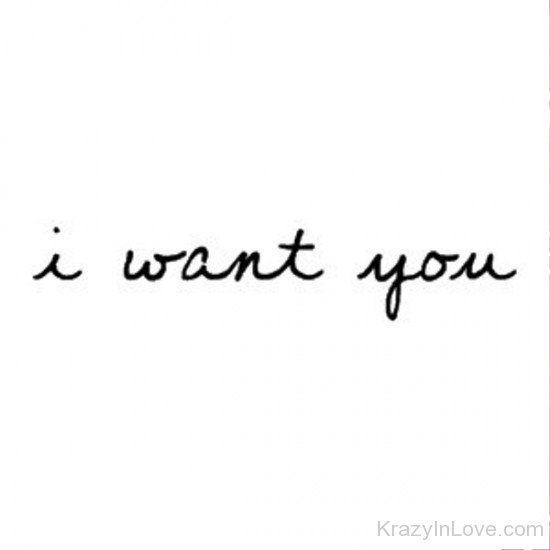 I Want You-tmy7082