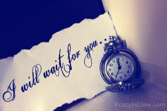 I Will Wait For You-ecz224