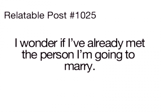 I Wonder If I've Already Met The Person-vcx312