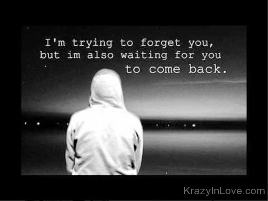 I'm Trying To Forget You-ecz230