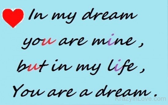 In My Dream You Are Mine,But In My Life-iyt426