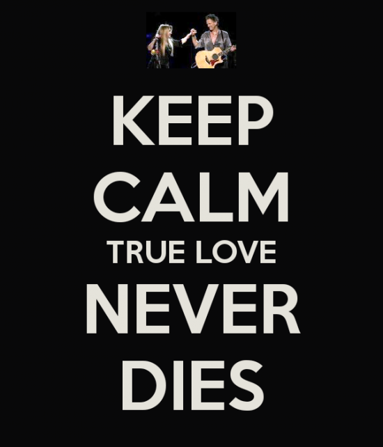 Keep Calm True Love Never Dies-ytq212