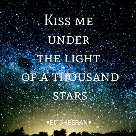 Kiss Me Under The Light Of A Thousand Stars-uxz143