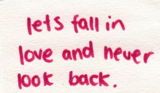 Lets Fall In Love And Never Look Back-ikm239