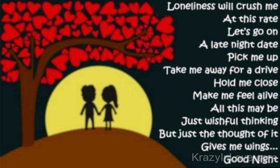 Loneliness Will Crush Me At This Rate-rtd324