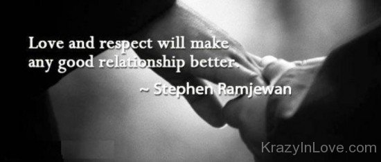Love And Respect Will Make Any-ybt510