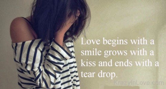 Love End With A Tear Drop-unb621