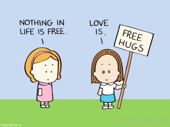 Love Is Free Hugs-ybz253