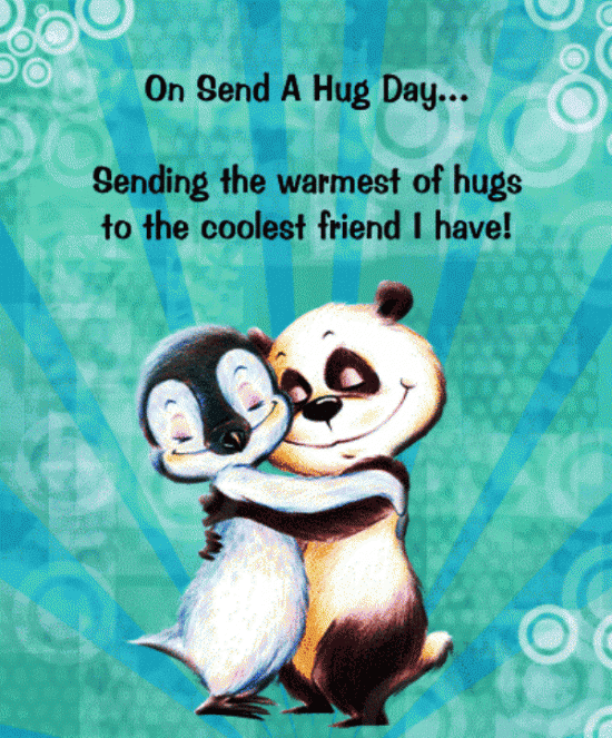On Send A Hug Day-qaz9839