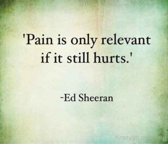 Pain Is Only Relevant-qac459
