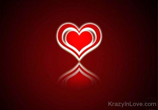 Red Love Heart Image-tvw271