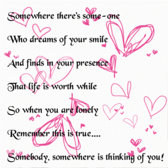 Somebody,Somewhere Is Thinking Of You-twq131