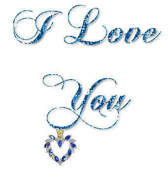 Sparkle Blue Image Of Love-yhj974